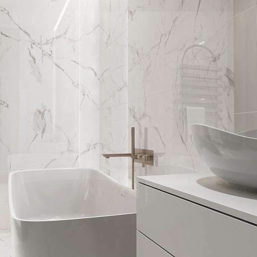 Arcadia Ceramica Statuario Mires 1