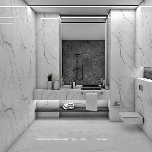 Tile Kraft Statuario 4